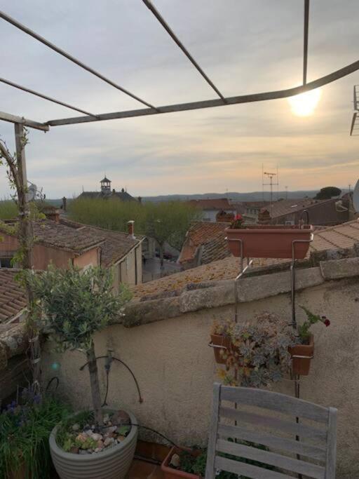 Charming Village House With Roof Top Terrace! Thezan-les-Beziers Bagian luar foto