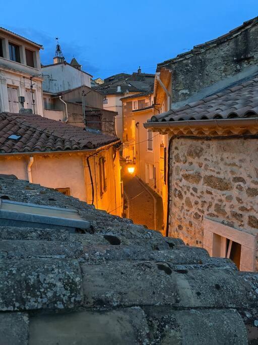 Charming Village House With Roof Top Terrace! Thezan-les-Beziers Bagian luar foto